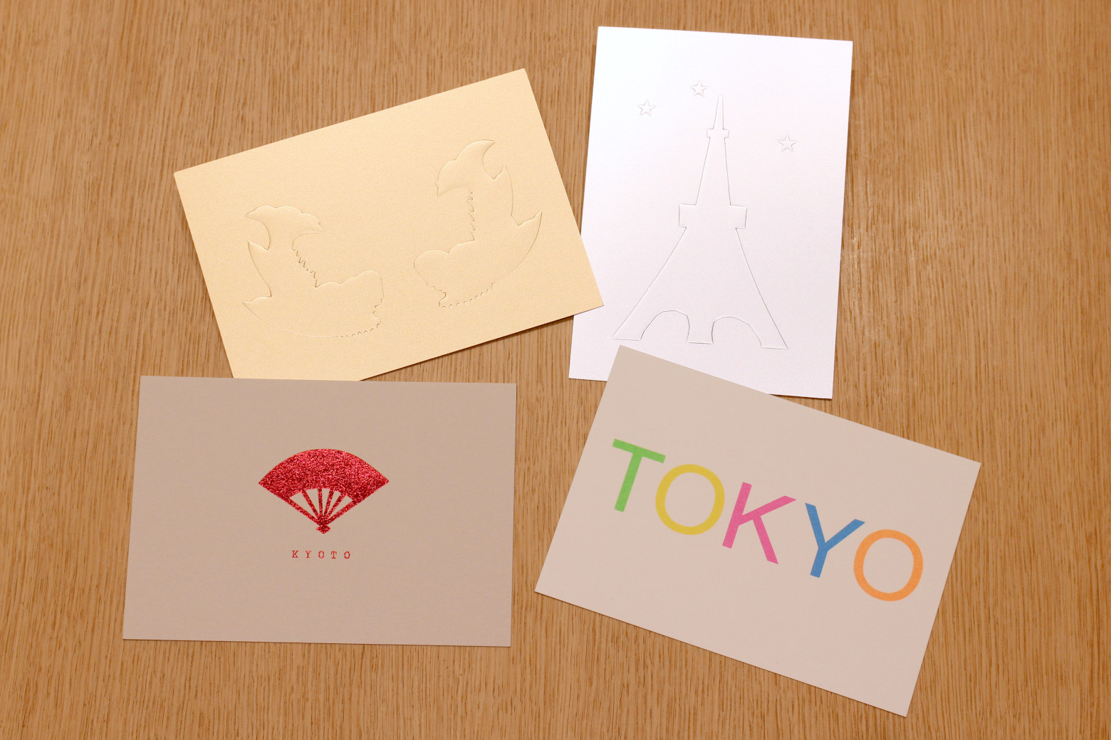 7 days cards ご当地シリーズ「金の鯱」「東京」「京都」