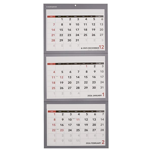 伊東屋　2026 3マンスプランナー