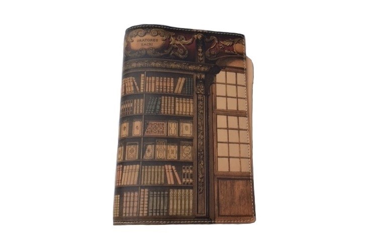 ライブラリー　図書館柄