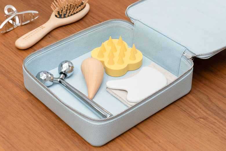 伊東屋　カラーチャート　革製メガネケース