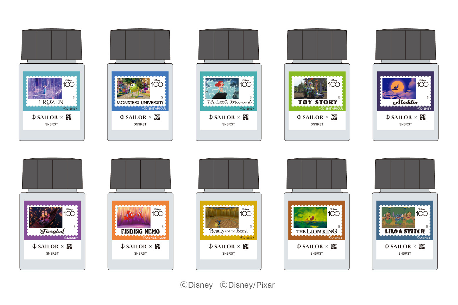 セーラー×伊東屋　ディズニーコラボインク