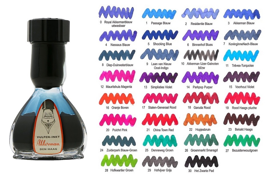 P.W.アッカーマン　ボトルインク