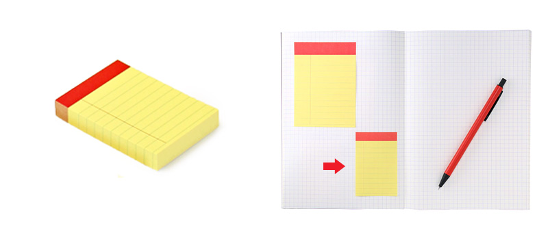 伊東屋　リーガル スティッキーメモ　49x75mm