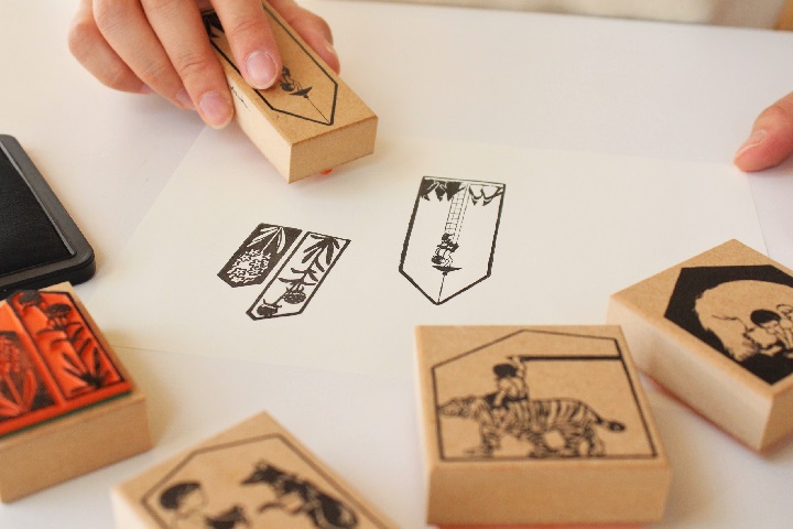 北原明日香×伊東屋オリジナルグッズ　スタンプ