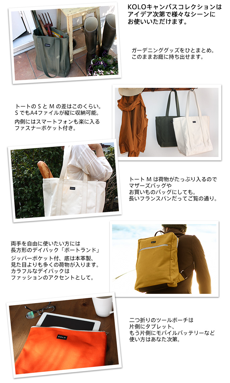 コロ キャンバスコレクション使用例