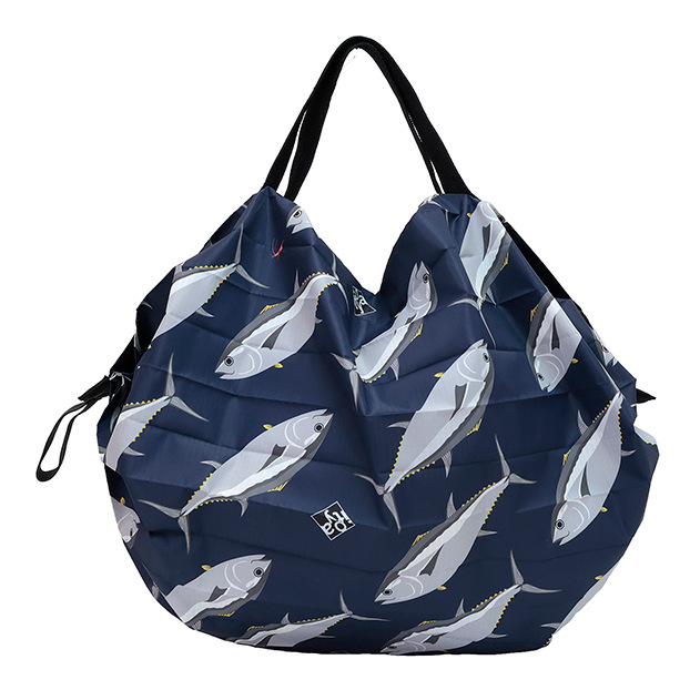伊東屋オリジナル〈おいしい魚〉Shupatto コンパクトバッグ