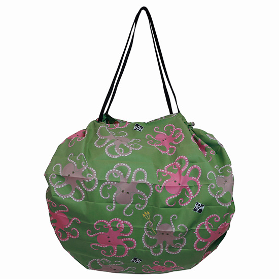 伊東屋オリジナル〈おいしい魚〉Shupatto コンパクトバッグ