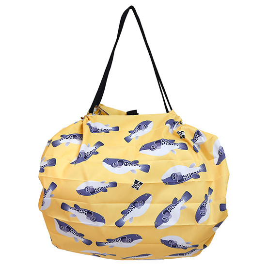 伊東屋オリジナル〈おいしい魚〉Shupatto コンパクトバッグ