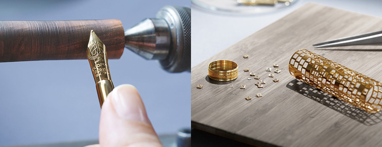 パーカーのペンづくり