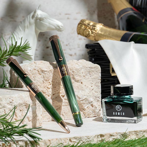 【限定】ROMEO No. 3 フィールドグリーン　万年筆／ボールペン
