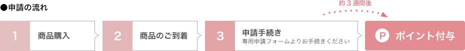 ●申請の流れ:図